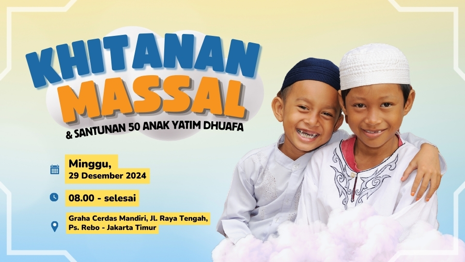 Yuk, Ikut Berbagi Bahagia di Program Khitanan Massal HaloZakat!